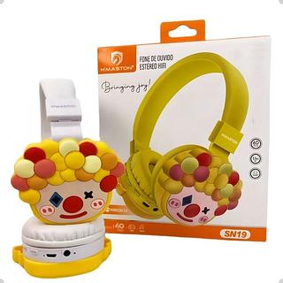 Fone de Ouvido Sem Fio Headphones Wireless 5.3 SN19