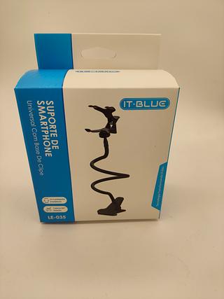 SUPORTE DE CELULAR COM BASE CLIQUE IT-BLUE LE-035