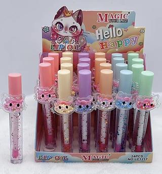 Transfronteiriço explosivo espelho mágico brilho labial esmalte de vidro hidratante doodle lábio hidratante reparação essência esmalte labial