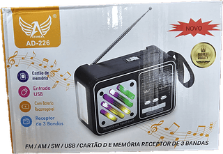 Radio E Caixa De Som