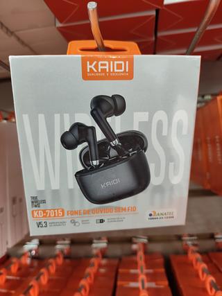 Fone de ouvido sem fio KAIDI KD-7015