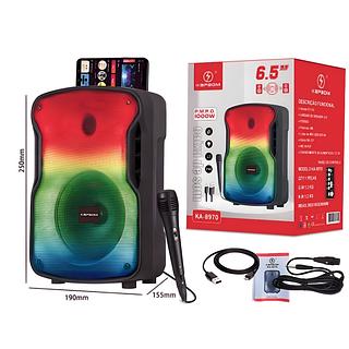 Caixa De Som Portátil Bluetooth Com Microfone Kapbom KA-8970