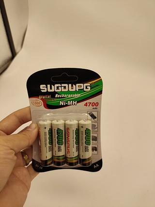 Pilha AA Sugodupg NI-MH 4700Mah