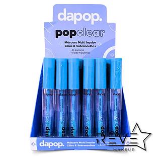 BOX MÁSCARA MULTI INCOLOR POP CLEAR C/36 UNDS (DP2270) - DAPOP