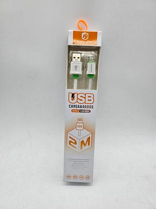 Cabo rapido tipo ios 2 metros 4.8a