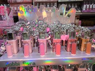 LIP GLOSS COM CHAVEIRO BOBBI RARA 24 UNIDADE