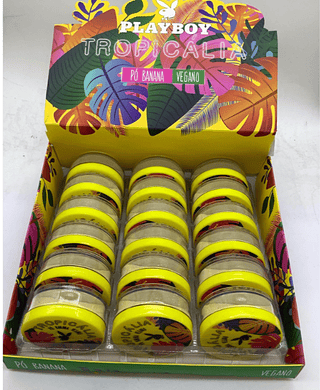 Pó Banana Vegano C/18un Playboy