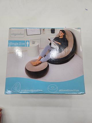 Kit poltrona e apoio inflável