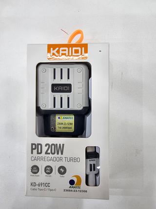Carregador Turbo Tipo C PD20W KAIDI