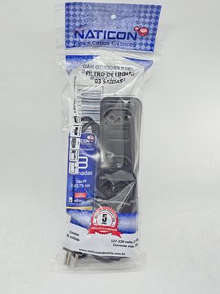 Filtro De Linha 3 Tomadas