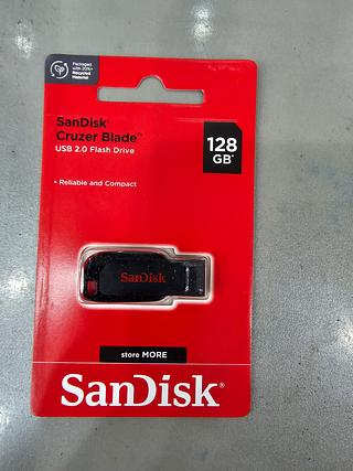 Pen Drive sandisk 128gb