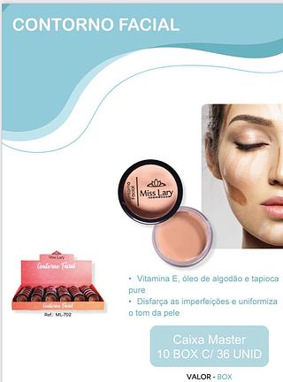 Contorno Facial Miss Lary C/36un