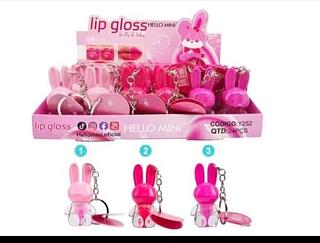 Y252 LIP GLOSS COELHO HELLO MINI 24UNI