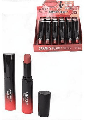 Batom matte Kiss/ 24pçs (S8217) Sarah's