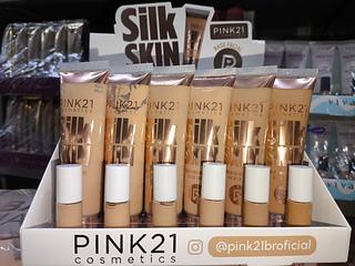 CS6102 BASE LÍQUIDO SILK SKIN PINK 21 24 UNIDADE