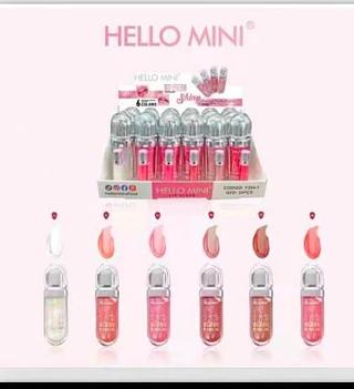 Y294-1 LIP GLOSS HELLO MINI 24UNI