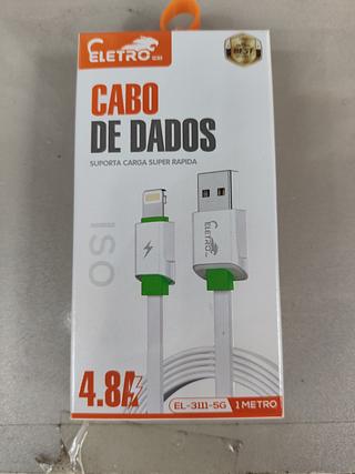 Cabo de dados usb para lightning Iphone Eletro Mex EL-3111-5G