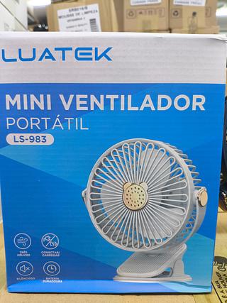 Ventilador Portátil Clip USB 720 Rotação Poderoso