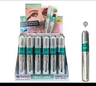 Y112 MASCARA PARA CILIO HELLO MINI 24UNI