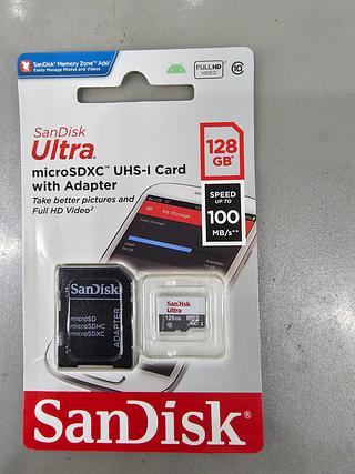 Cartao De Memoria sandisk 128gb