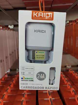 Carregador Rápido lightning KAIDI