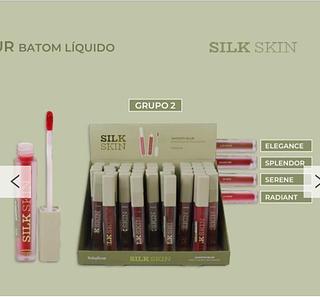 Batom liquido Smooth Blur silk skin/ 36pçs (HB-F7100-2) Ruby rose