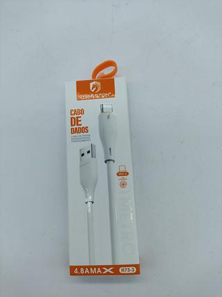 Cabo de dados e carregamento H'maston 4.8A Tipo C