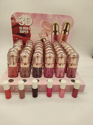 Gloss Labial Super Brilhante 3D Febella C/36un B