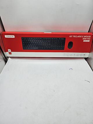 Kit teclado e mouse sem fio