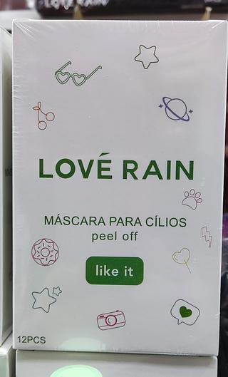 Máscara de cílios love raia 12 unidades