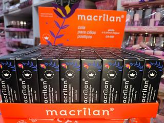Cola p/cílios postiços (preto ) Macrilan C/56pcs (CA-001A)