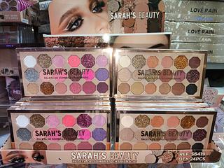 Paleta de sombra charismatic 24 uni Sarah beauty