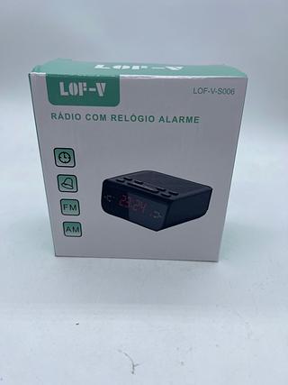 Rádio com Relógio Alarme