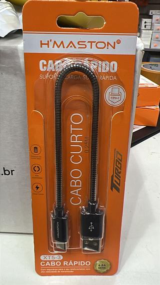 Cabo Carregador Dados Turbo Type C 4.8A