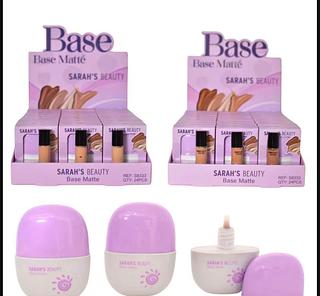 BASE COR CLARO SARAHS BEAUTY 24UNI