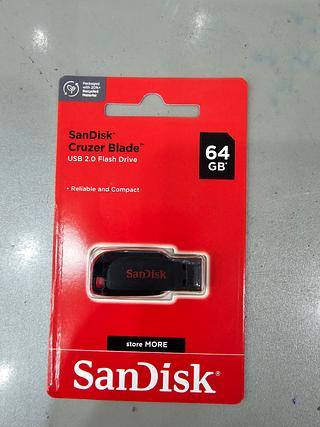 Pen Drive sandisk 64gb