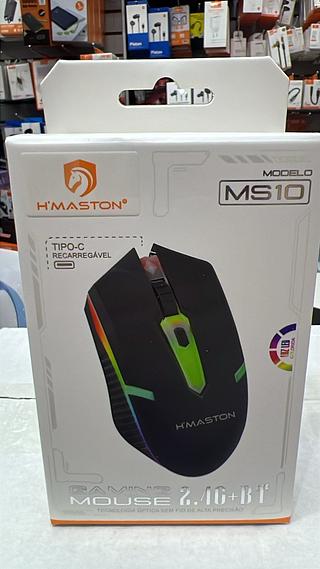 Mouse Gamer RGB LED TIPO -C Ergonômico Silencioso e Confortável para Notebook