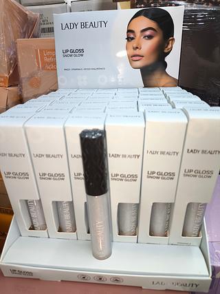 DISPLAY LIP GLOSS SNOW GLOW 36UN - LADY BEAUTY