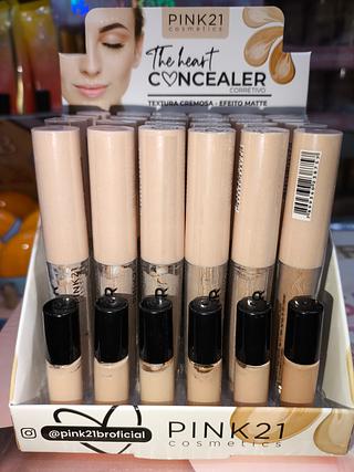 CORRETIVO LÍQUIDO PINK 21 24 UNIDADE