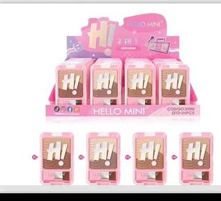 X080 PO E CONTORNO COM PINCEL HELLO MINI 24 UNI