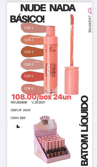 Batom líquido 24 un