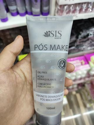 Pós Make Sabonete Demaquilante 100ml Sis makeup