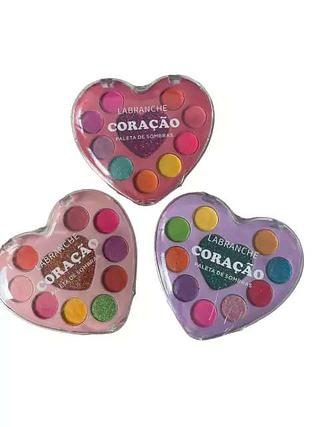 Paleta de sombras Labranche coração L2147