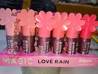LIP GLOSS MÁGICA LOVE RAIN 24UNIDADE