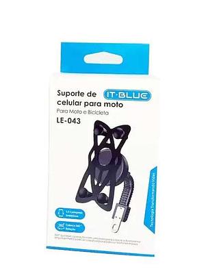 Suporte De Celular Para Moto E Bicicleta Multifuncional 043 - It-Blue