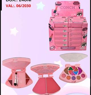 KIT MAQUIAGEM INFANTIL SARAH'S BEAUTY 24UNI