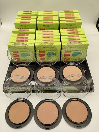 Pó Compacto Matte a prova d'água Max Love C/36un