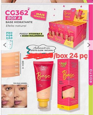 BASE HIDRATANTE Efeito natural 24un