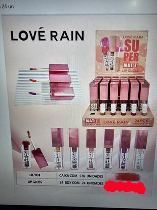 Lip gloss love rain 24 un
