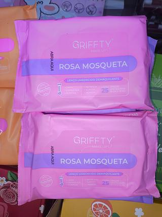 LENCO UMEDECIDO DEMAQUILANTE ROSA MOSQUITA GRIFFTY